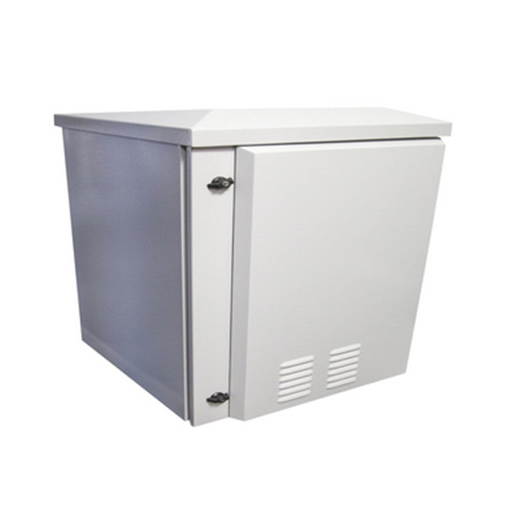 DYNAMIX RODW9-400FK - 9RU Vented Outdoor Wall Mount Cabinet. Ext Dims 611x433x560 IP45 rated Lockable Door
