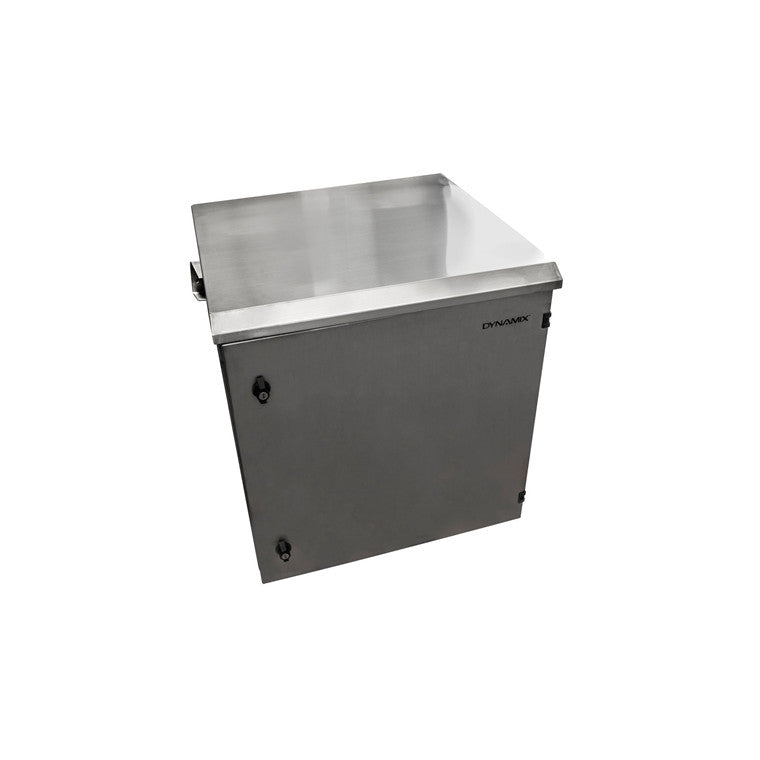 DYNAMIX 24RU Stainless Outdoor Cabinet 611x425x1190mm (WxDxH) Stainless Steel Construction