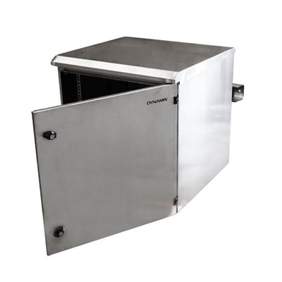 DYNAMIX 24RU Stainless Outdoor Wall Mount Cabinet (611x625x 1200mm). Stainless Steel