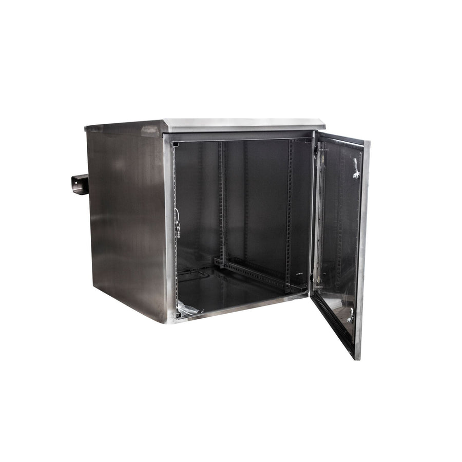 DYNAMIX 24RU Stainless Outdoor Wall Mount Cabinet (611x625x 1200mm). Stainless Steel