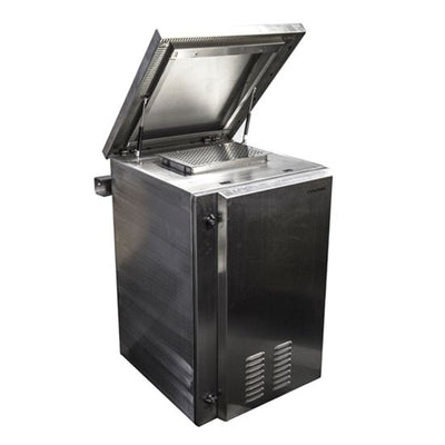 DYNAMIX 24RU Stainless Vented Outdoor Wall Mount (611 x 625 x 1190mm). Stainless