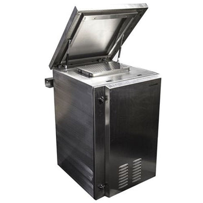 DYNAMIX 9RU Stainless Vented Outdoor Wall Mount Cabinet (611x425x x515mm). SUS316 Stainless