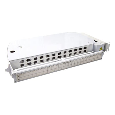 DYNAMIX PPPR24S - 1U Rotary 24 Ports SC Simplex Footprint Unloaded Right Hinge