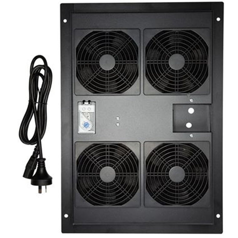 DYNAMIX RAFANKITT - Replacement Drop in Fan Tray for ST Series Cabinets Includes Thermostat Feature