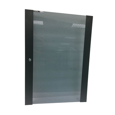 DYNAMIX RSFDSFD18RU - 18RU Glass Front Door for RSFDS/RWM/RDME/RSFDL Series Cabinets