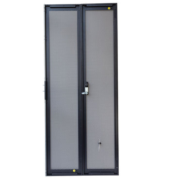 DYNAMIX RSRFD37RU - 37HE Doppelte Netzgittertür (Pantry-Stil) für SR Series 800 mm breite Schränke