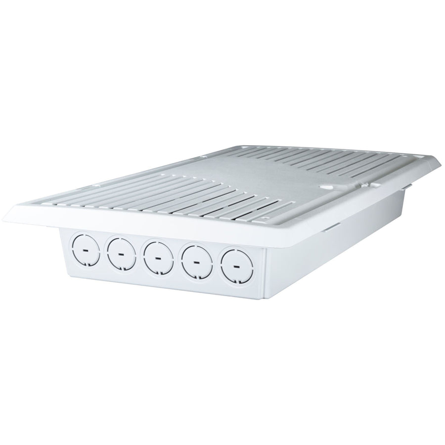 DYNAMIX HWS-2803WRV2 - 28'' Recessed Plastic Network Enclosure WiFi Ready Slim Vented Lid Dual GPO