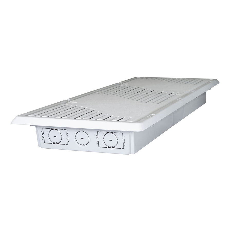 DYNAMIX HWS-4203WRV2 - 42'' Recessed Plastic Network Enclosure Slim Vented Lid Dual GPO/Cable Knockouts