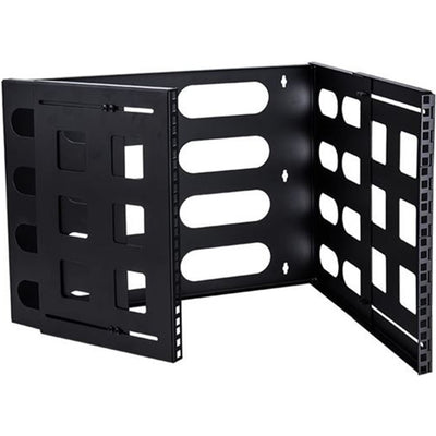 DYNAMIX 8RU 19'' Wall Mount Foldable Bracket. Includes Top & Bottom Covers