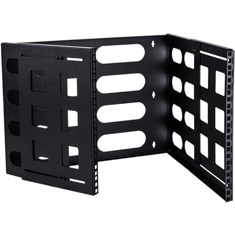 DYNAMIX 8RU 19'' Wall Mount Foldable Bracket. Includes Top & Bottom Covers