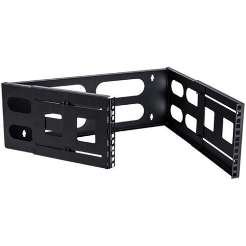 DYNAMIX 4RU 19'' Wall Mount Foldable Bracket. Includes Top & Bottom Covers