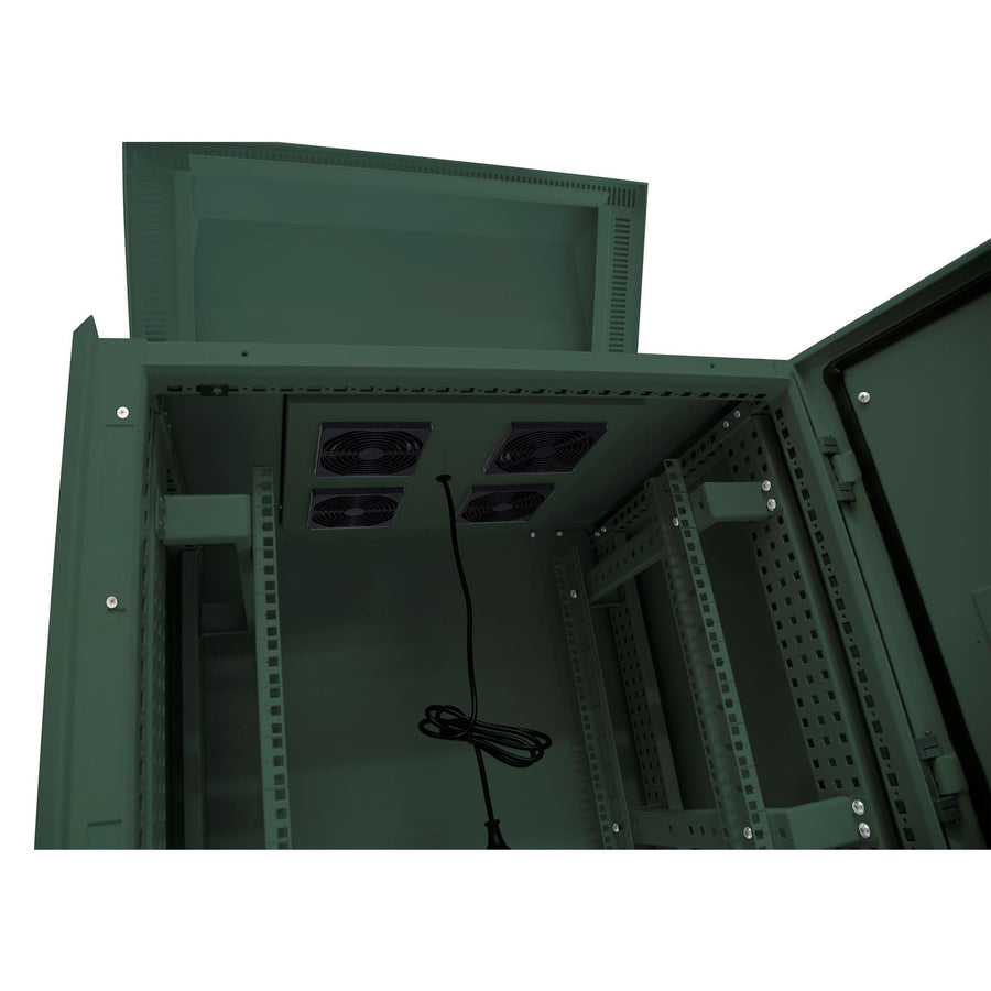 DYNAMIX 24RU Outdoor FreeStanding Cabinet. (800 x 800 x 24U) IP45 Rated