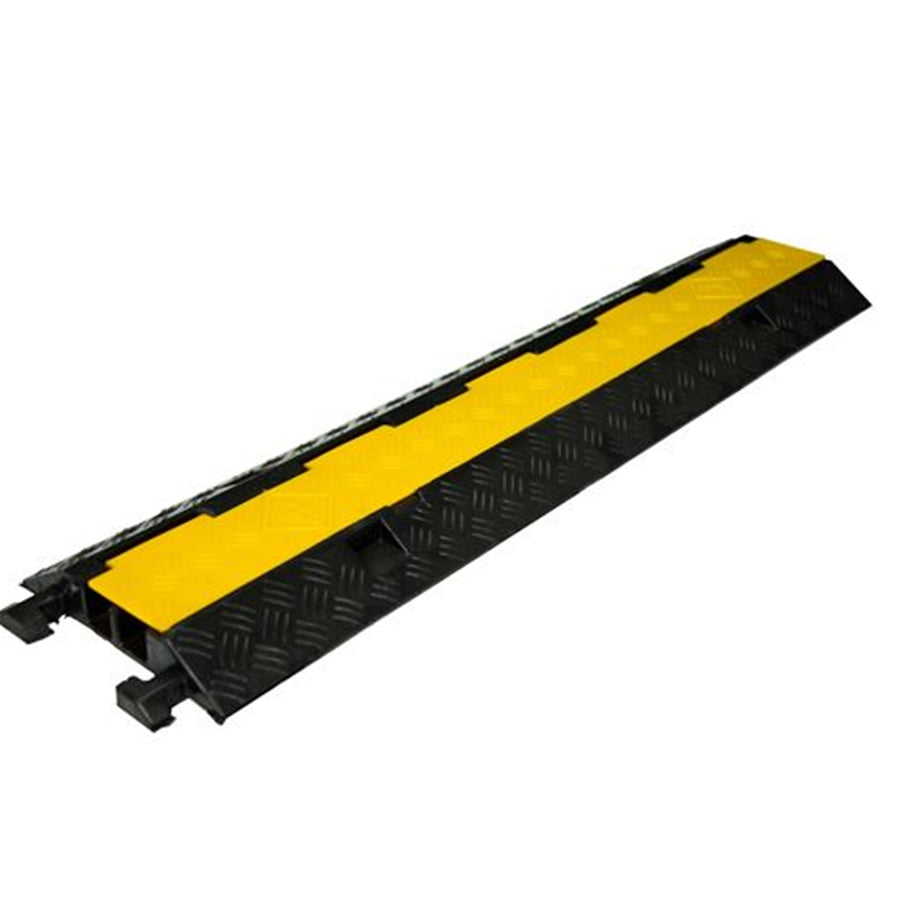 DYNAMIX FCP-2CH-1000 - 2-Channel Floor Cable Protector Heavy Duty w/ Installation Lid