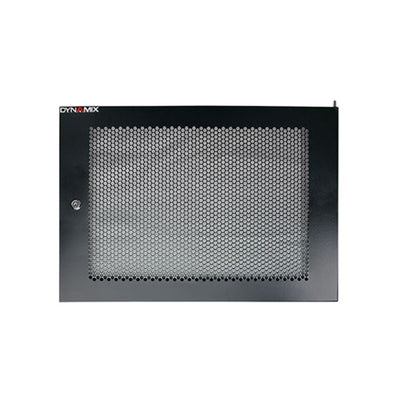 DYNAMIX RAWM-FMD6 - Mesh-Fronttür 600 mm 6 HE mit kleinem Rundschloss für RSFDS-, RWM-, RDME- und RSFDL-Gehäuseserien