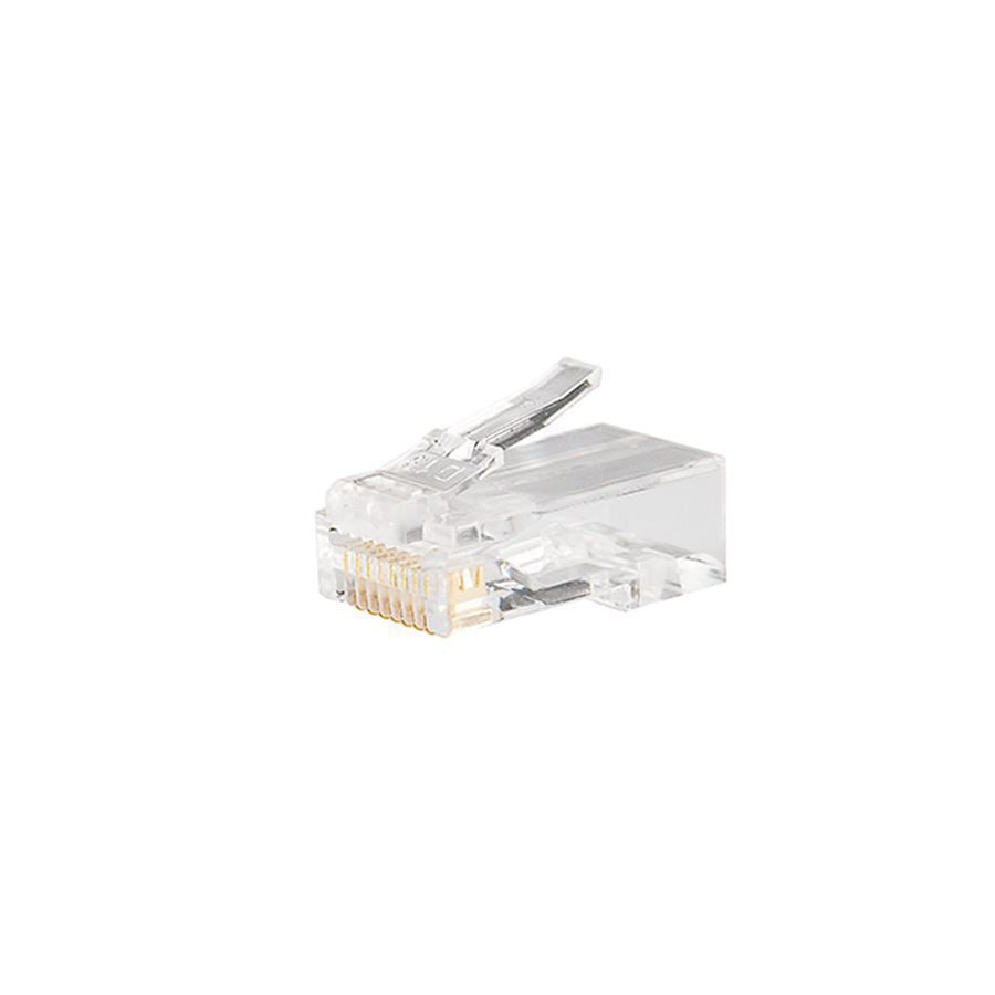 DYNAMIX RJ-45PTC6A-100JR - Cat6/6A UTP Push Through 100pc Jar for Solid/Stranded Cable Conductor size : 1.15mm