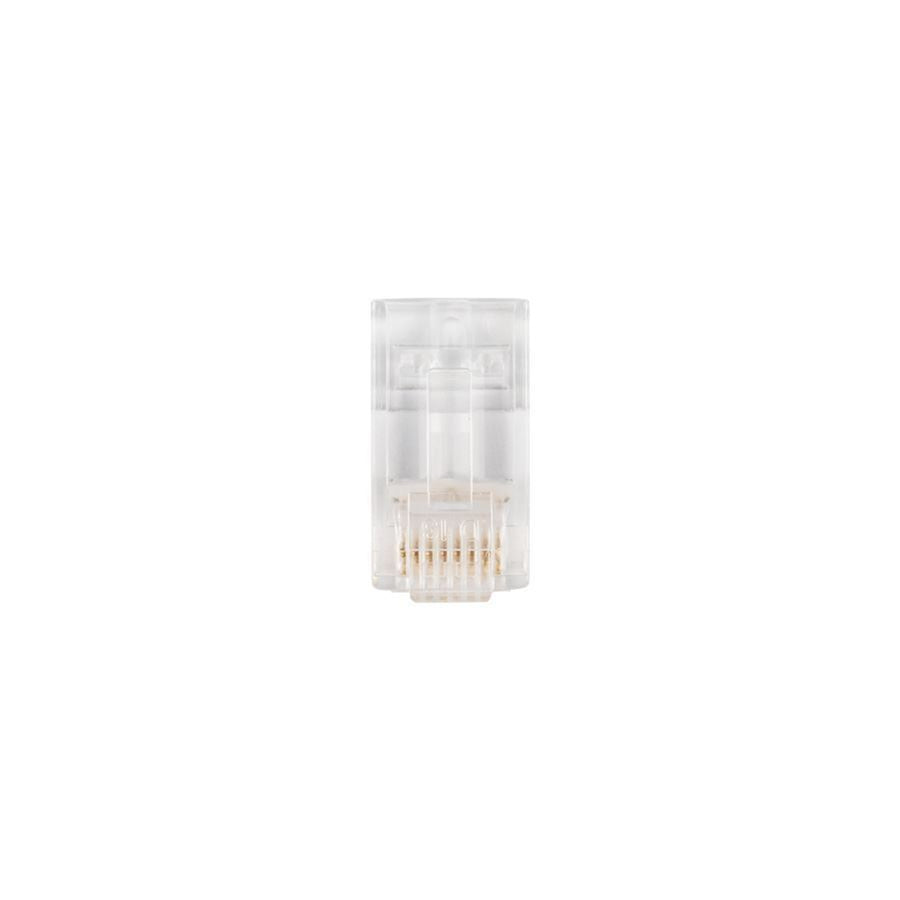 DYNAMIX RJ-45PTC6A-100JR - Cat6/6A UTP Push Through 100pc Jar for Solid/Stranded Cable Conductor size : 1.15mm