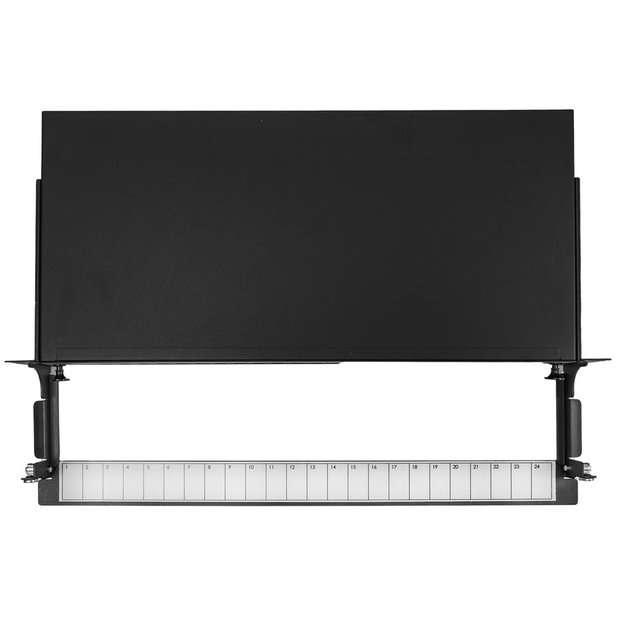 DYNAMIX FPP3PD - 19'' 1U Fibre Patch Panel Unloaded 24 Port LC Duplex Ball Bearing Sliding Drawer