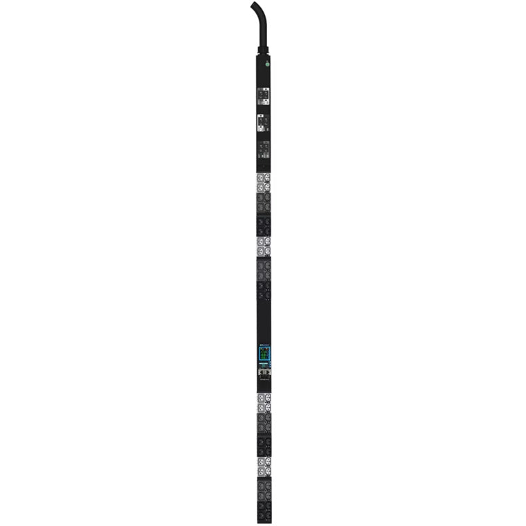 Enlogic PDU Input & Branch Metered, Three phase 32A input, 24x 2-in-1 outlets (C13&C15) & 24x 4-in-1 outlets (C13,C15, C19 & C21), 6x Circuit Breakers, 1.8m Lead with IEC 60309 3pin plug