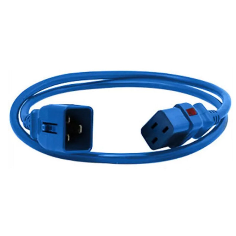 Enlogic ENL-EP8712Bs – Verriegelndes Netzkabel C19-C20, 0,6 m Länge, blau (einzeln)