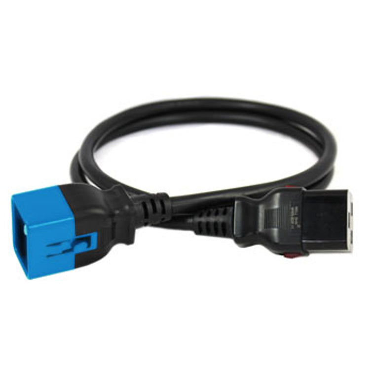Enlogic ENL-EP8716s - Verriegelndes Netzkabel C19-C20, 1,8m Länge, Schwarz (einzeln)