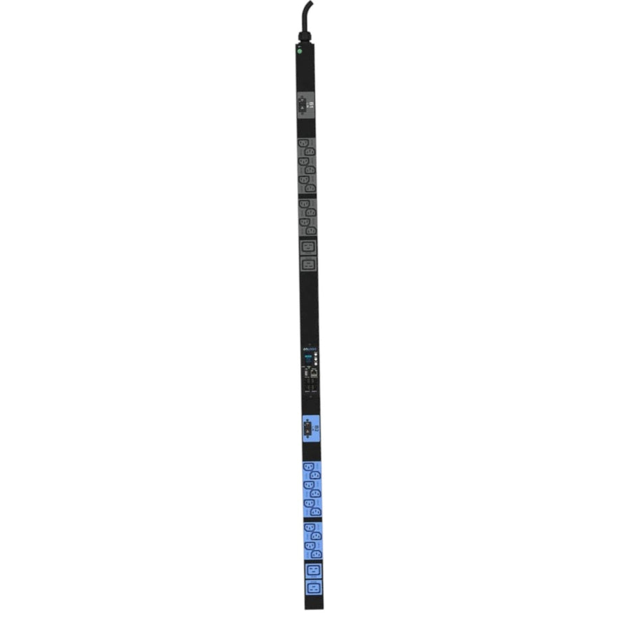 Enlogic 2.0 Input Metered, iPDU, 220-240VAC, 1- phase, (20)C13, (4)C19, (2)16A hydraulic-magnetic CBs, 32A input, IEC 60309 332P6 plug