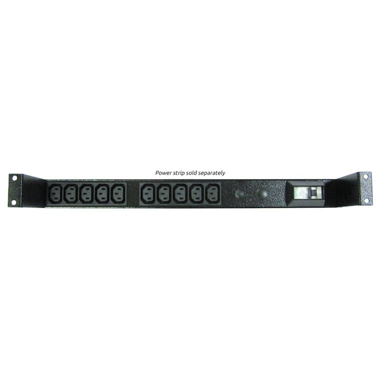 RackPower BR1015S - 1U 100mm deep extension kit