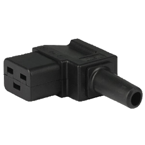 RackPower KNCS29-02 - 16A C19 IEC Left Hand angled socket