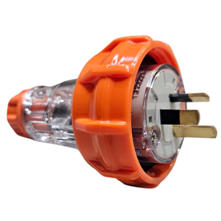 RackPower KNFP18-02 - 10A generischer P310-Stecker der Serie 56 mit 3-poliger Verriegelung