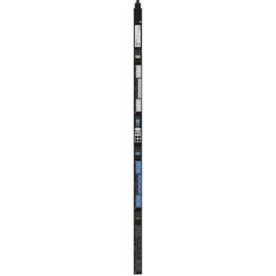 RackPower ENL-EN6111 - Enlogic PDU Input & Output Metered & Switched, 3 phase 32A input, 12xC13 and 12xC19 outlets, 3 x Breakers,  3m Lead to bare end
