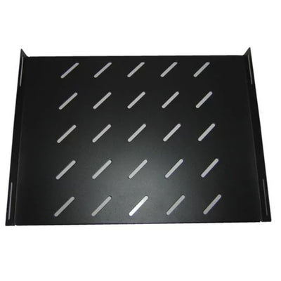 RackPower SFA550F-B - Fixed Shelf 550d 1RU 19" Width for 800mm Cabinet Ventilated Black