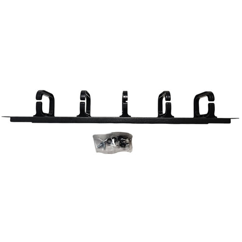 RackPower CM027 - 2U Cable manager with 5 plastic rings