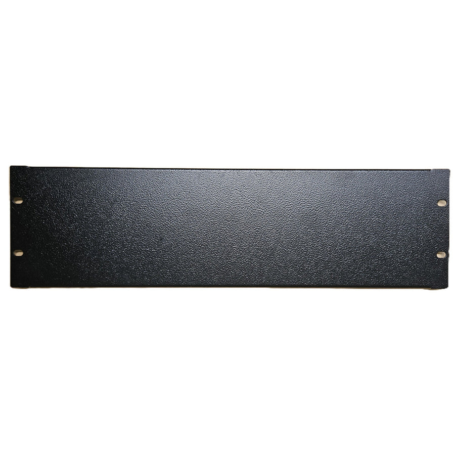 RackPower RP011 - Rackblende 1HE schwarz Feinstruktur