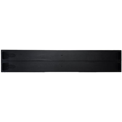 RackPower RP011TMP - Rack Panel 1U Black Toolless Mount ABS Plastic