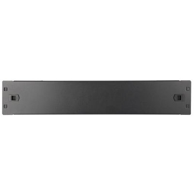 RackPower RP021TM - Rack Panel 2U Black Toolless Mount