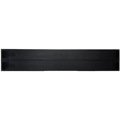 RackPower RP021TMP - Rack Panel 2U Black Toolless Mount ABS Plastic