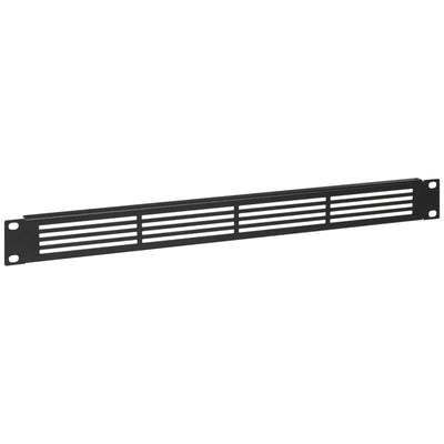 Rackmount.IT AC-BP4-BLK 1U VENTILATED BLIND PLATE - BLACK