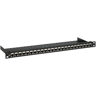 Rackmount.IT AC-PP2-BLK PATCHPANEL 24 PORT-2/3U-BLACK FRAME-SHIE