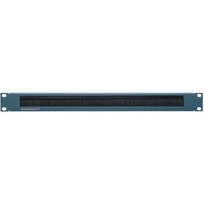 Rackmount.IT AC-BP3-CBL 1U BRUSH PLATE - CISCO BLUE