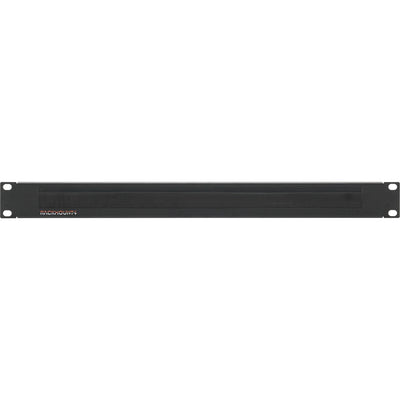 Rackmount.IT AC-BP3-BLK 1U BRUSH PLATE - BLACK