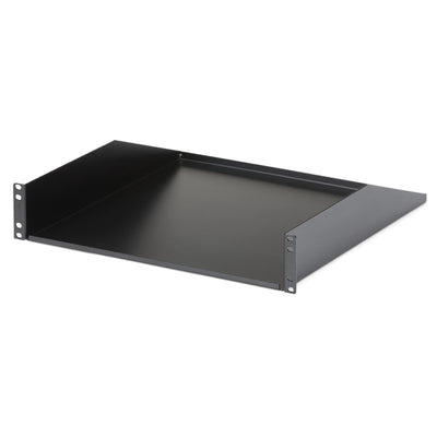 StarTech.com CABSHELFHD 1U Rack Mount Cantilever Shelf Heavy Duty Fixed Server RackCabinetShelf125lbs 56kg