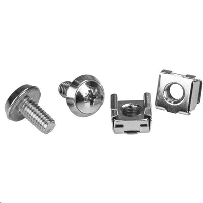 StarTech.com CABSCREWM62 - 100 Pkg M6 Mounting Screws and Cage Nuts