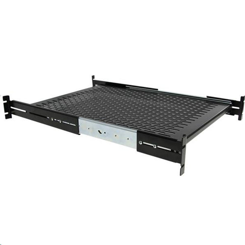 2U Sliding Vented Rack Mount Shelf
