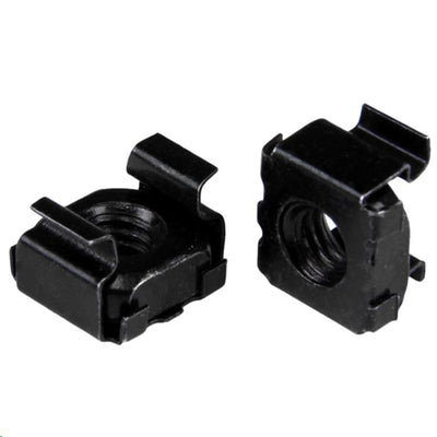 StarTech.com CABCAGENUT2B M5 Cage Nuts - 100 Pack Black
