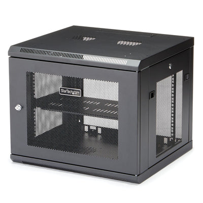 StarTech.com 9U Wall-Mount Rack Cabinet - 20.8in Deep