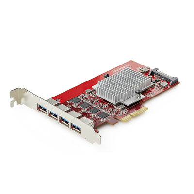 StarTech.com P10Q4A-USB-CARD 4-Port USB-A PCIe Card USB 3.2 10Gbps