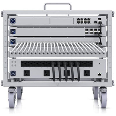 Ubiquiti UniFi open frame 6U mobile rack, tool less