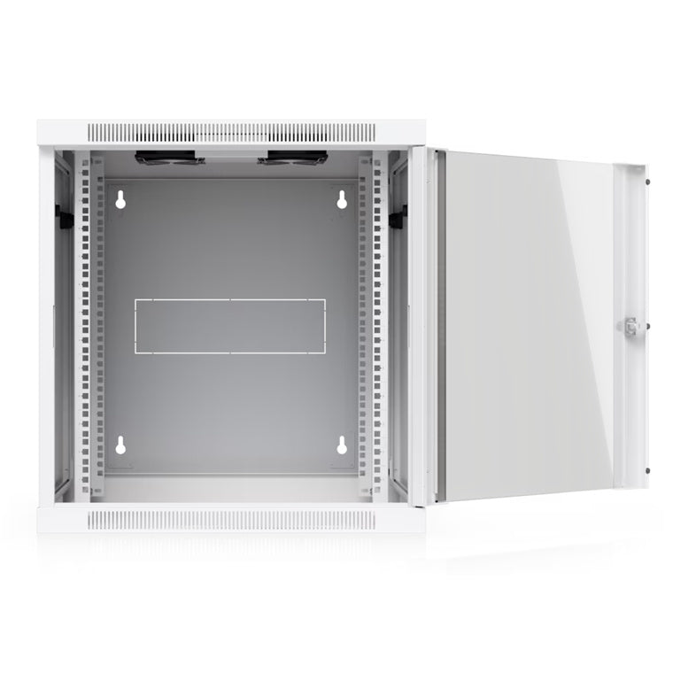 Ubiquiti UniFi 12U Swing-out Rack Cabinet with Tempered Glass Door