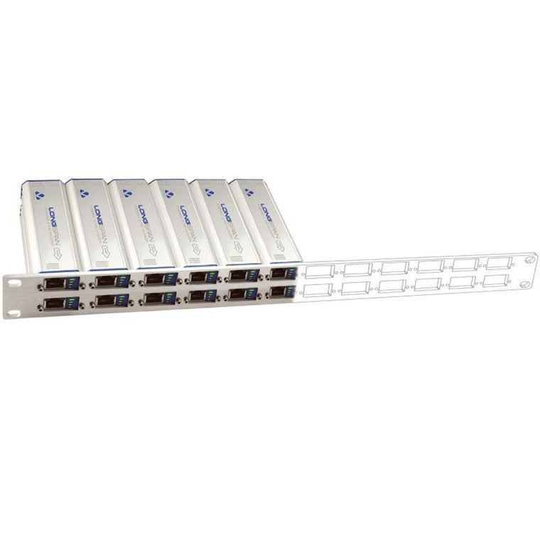 Veracity VLS-1U - 1U 19-Zoll-Rack-Halterung für bis zu 24x LONGSPAN-Geräte