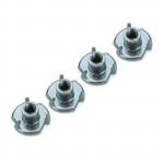 Du-Bro 10-347 - DU-BRO 8-32 BLIND NUTS  (4)