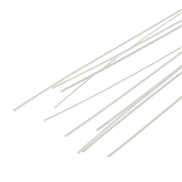 STRIPSTYRENE WHITE.25X.5MM  10